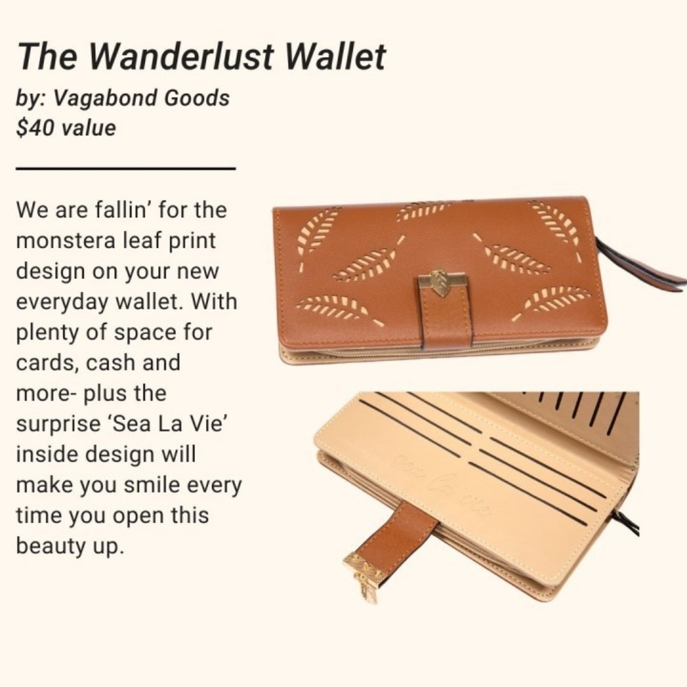 Brown wallet
